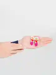 Белый детские заколки для волос