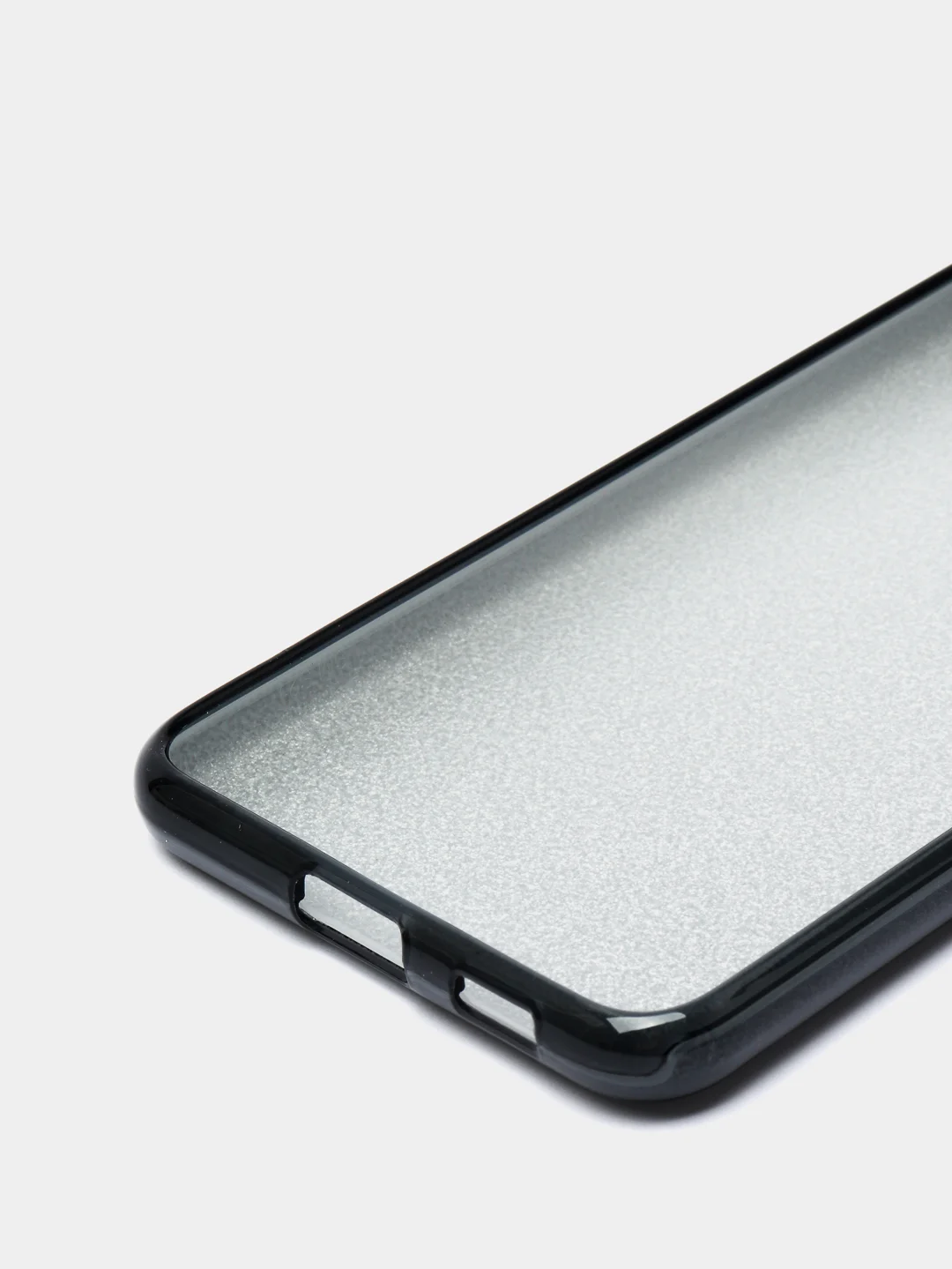 Черный чехол Samsung Galaxy S21 FE, Самсунг Галакси С21 ФЕ блестящий