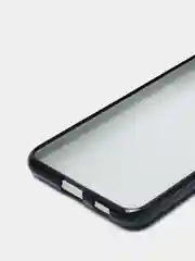 Черный чехол Samsung Galaxy S21 FE, Самсунг Галакси С21 ФЕ блестящий