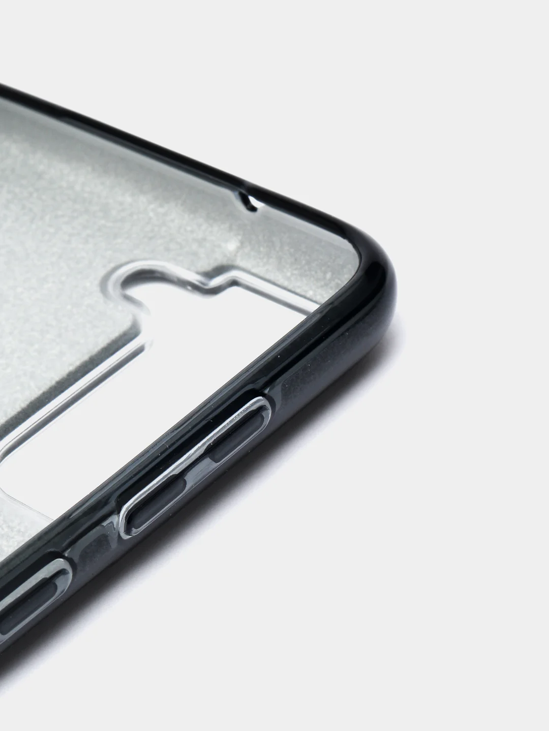 Черный чехол Samsung Galaxy S21 FE, Самсунг Галакси С21 ФЕ блестящий