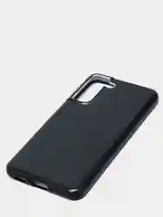 Черный чехол Samsung Galaxy S21 FE, Самсунг Галакси С21 ФЕ блестящий