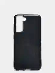 Черный чехол Samsung Galaxy S21 FE, Самсунг Галакси С21 ФЕ блестящий