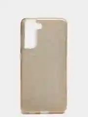 Золотой чехол Samsung Galaxy S21 FE, Самсунг Галакси С21 ФЕ блестящий