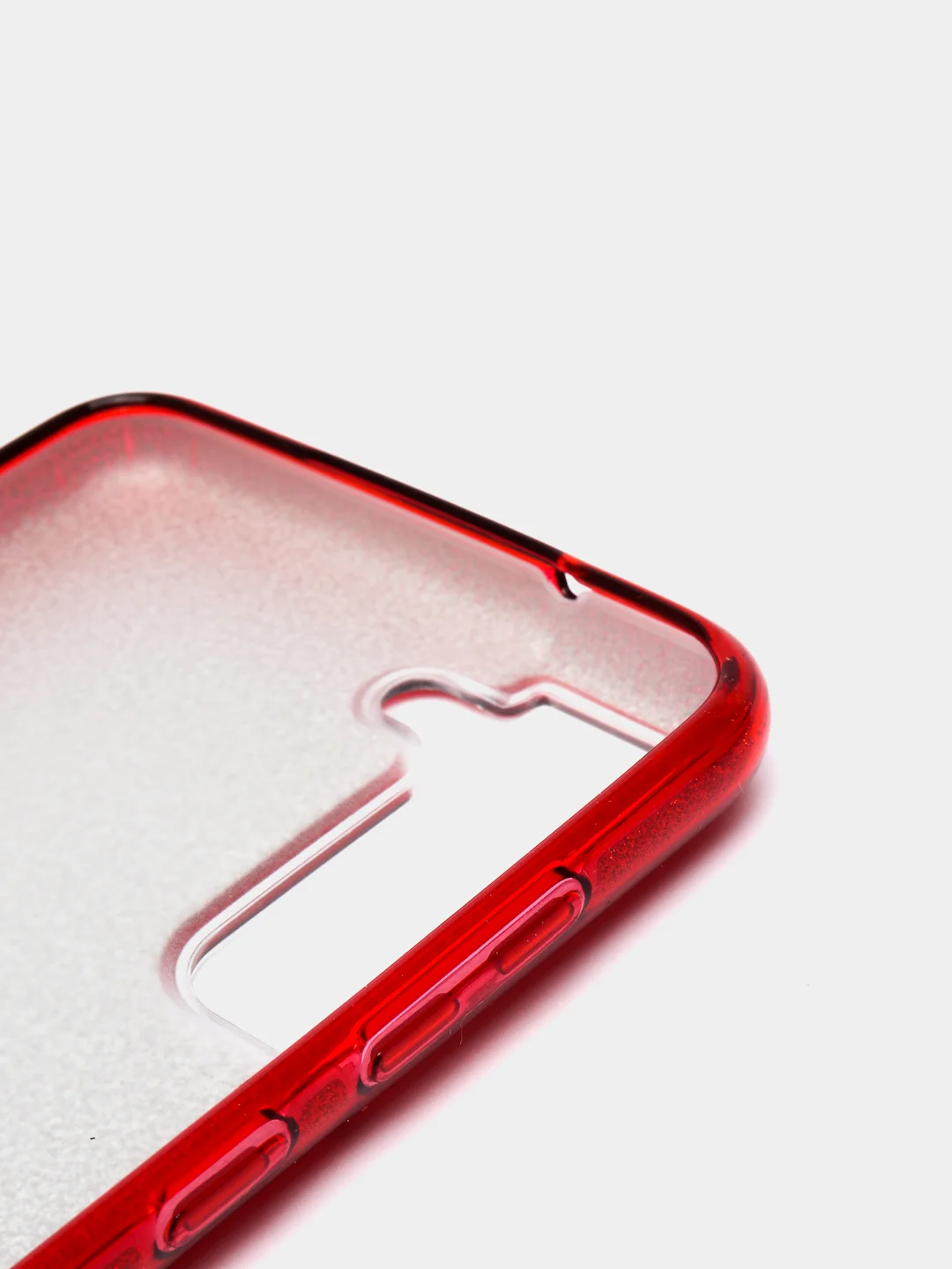Красный чехол Samsung Galaxy S21 FE, Самсунг Галакси С21 ФЕ блестящий