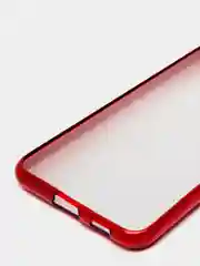 Красный чехол Samsung Galaxy S21 FE, Самсунг Галакси С21 ФЕ блестящий