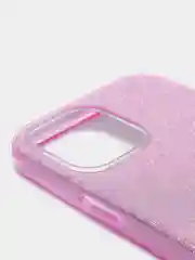 Сиреневый чехол блестящий для iPhone 13 Pro Max
