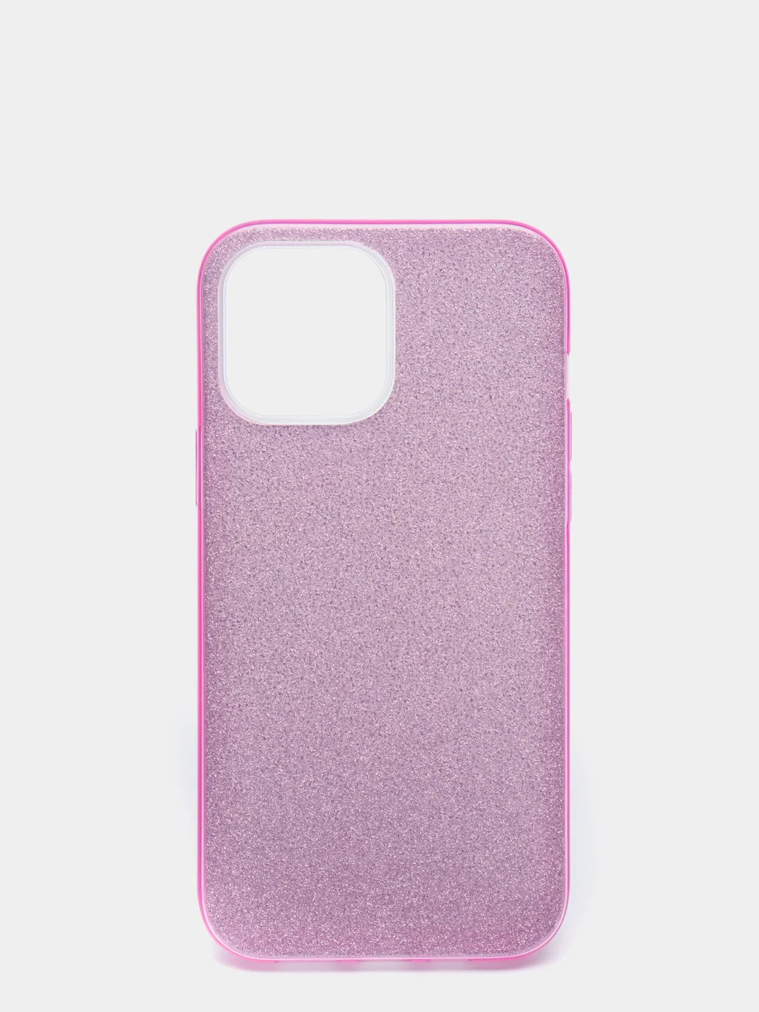 Сиреневый чехол блестящий для iPhone 13 Pro Max