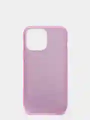Сиреневый чехол блестящий для iPhone 13 Pro Max