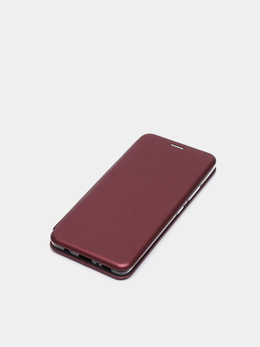 Бордовый чехол книжка Samsung A42