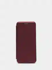 Бордовый чехол книжка Samsung A42