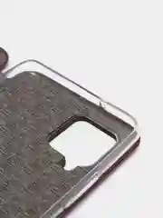 Бордовый чехол книжка Samsung A42