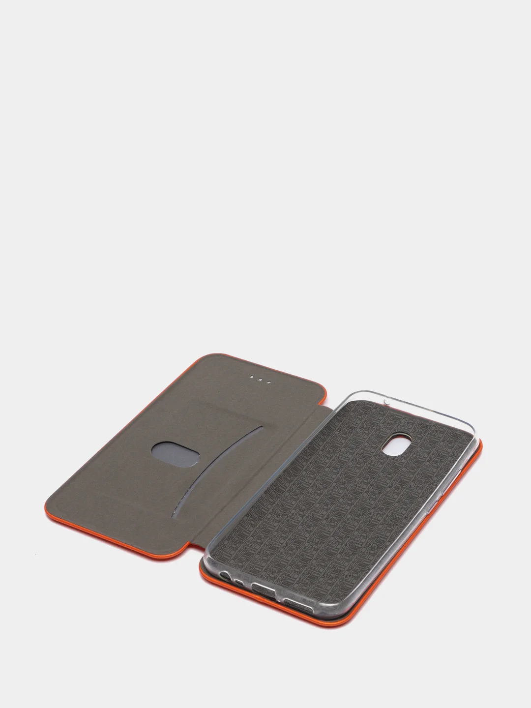 Рыжий чехол-книжка Xiaomi Redmi 8A