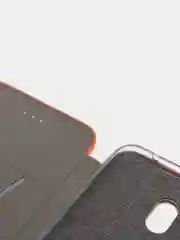 Рыжий чехол-книжка Xiaomi Redmi 8A