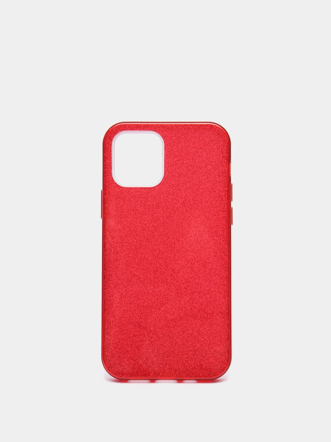 Красный чехол блестящий iPhone 12, 12 Pro