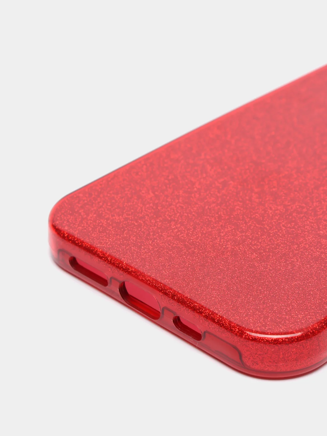 Красный чехол блестящий iPhone 12, 12 Pro