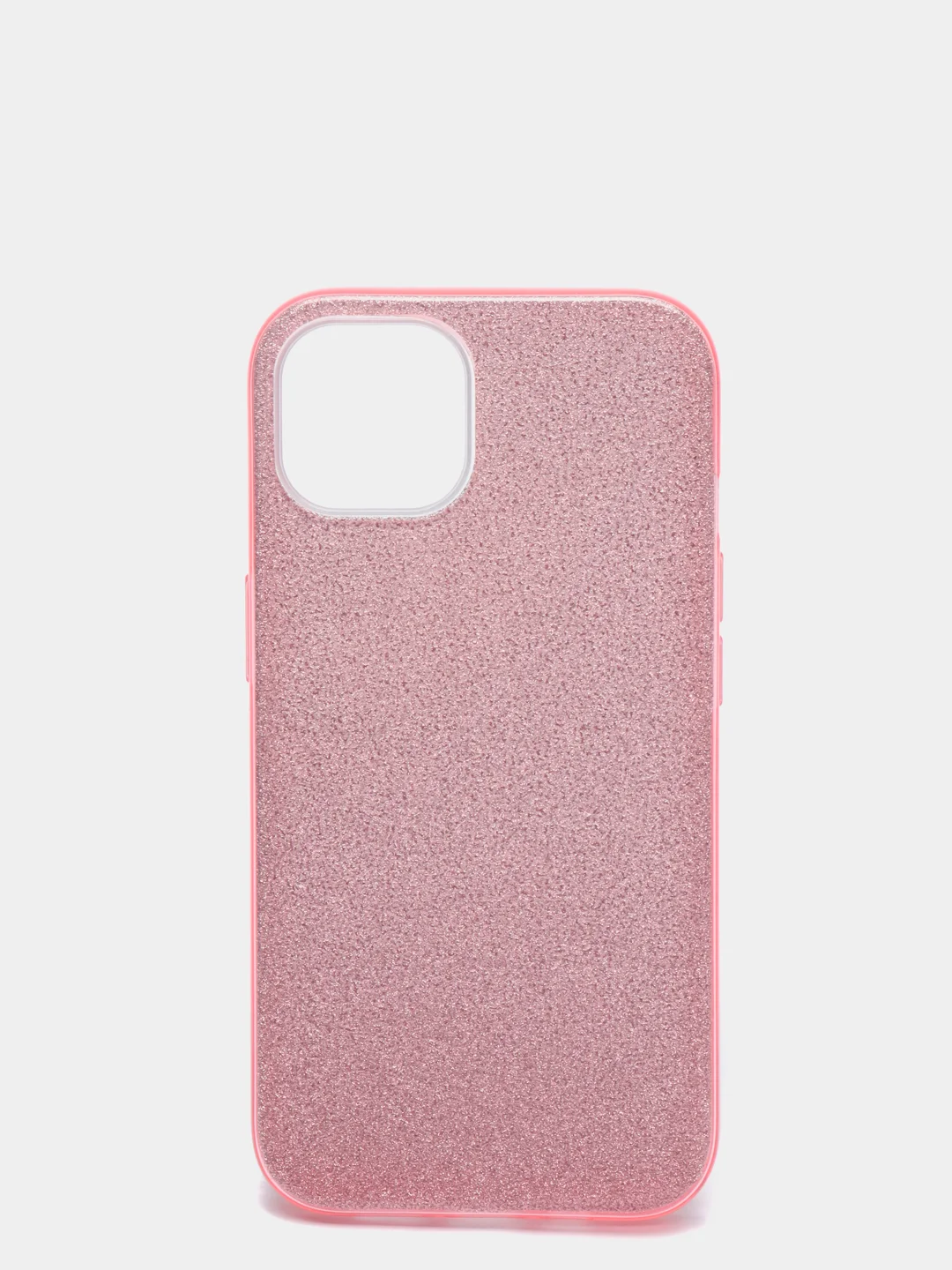 Розовый чехол блестящий IPHONE 13