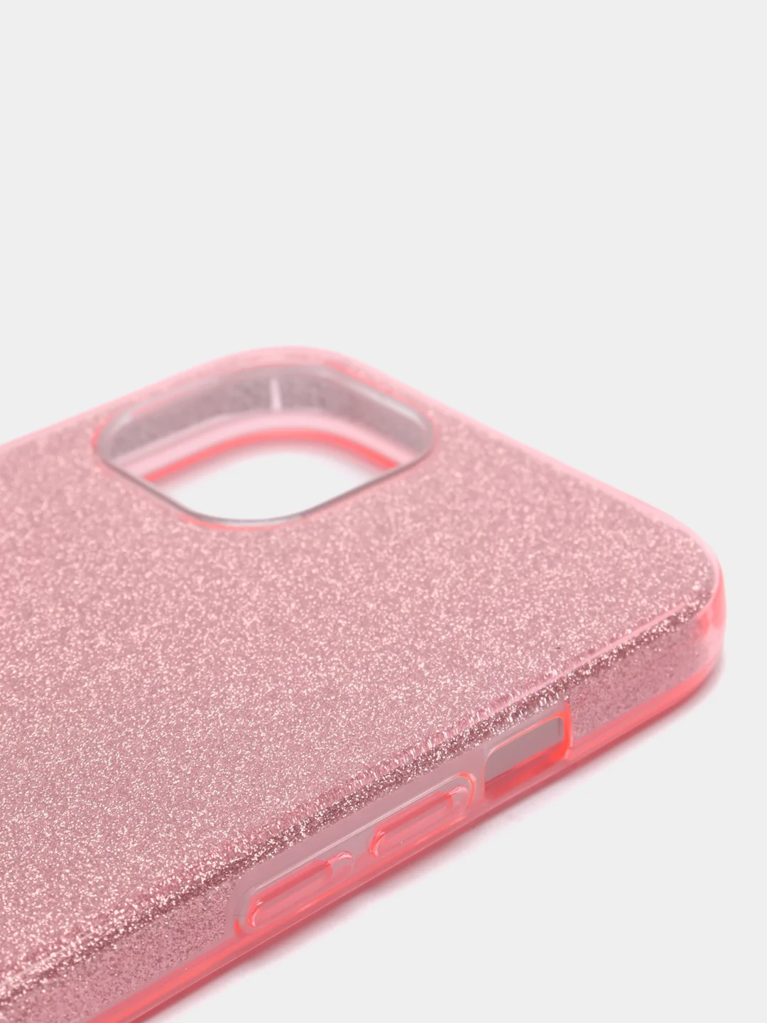 Розовый чехол блестящий IPHONE 13