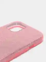 Розовый чехол блестящий IPHONE 13