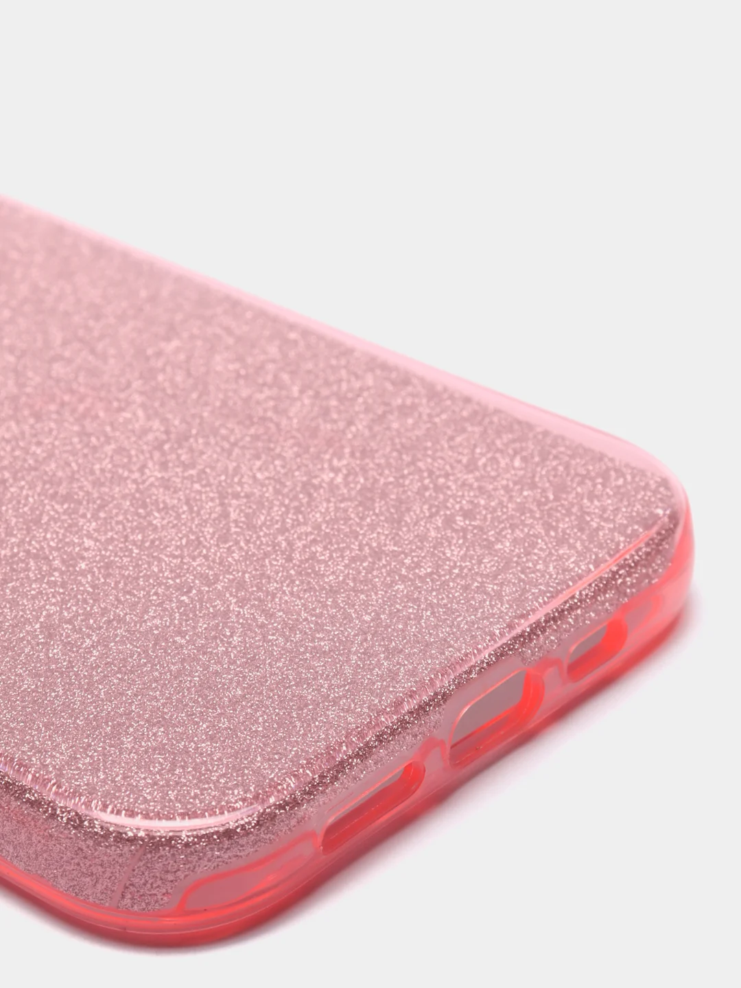 Розовый чехол блестящий IPHONE 13