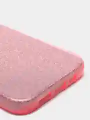 Розовый чехол блестящий IPHONE 13