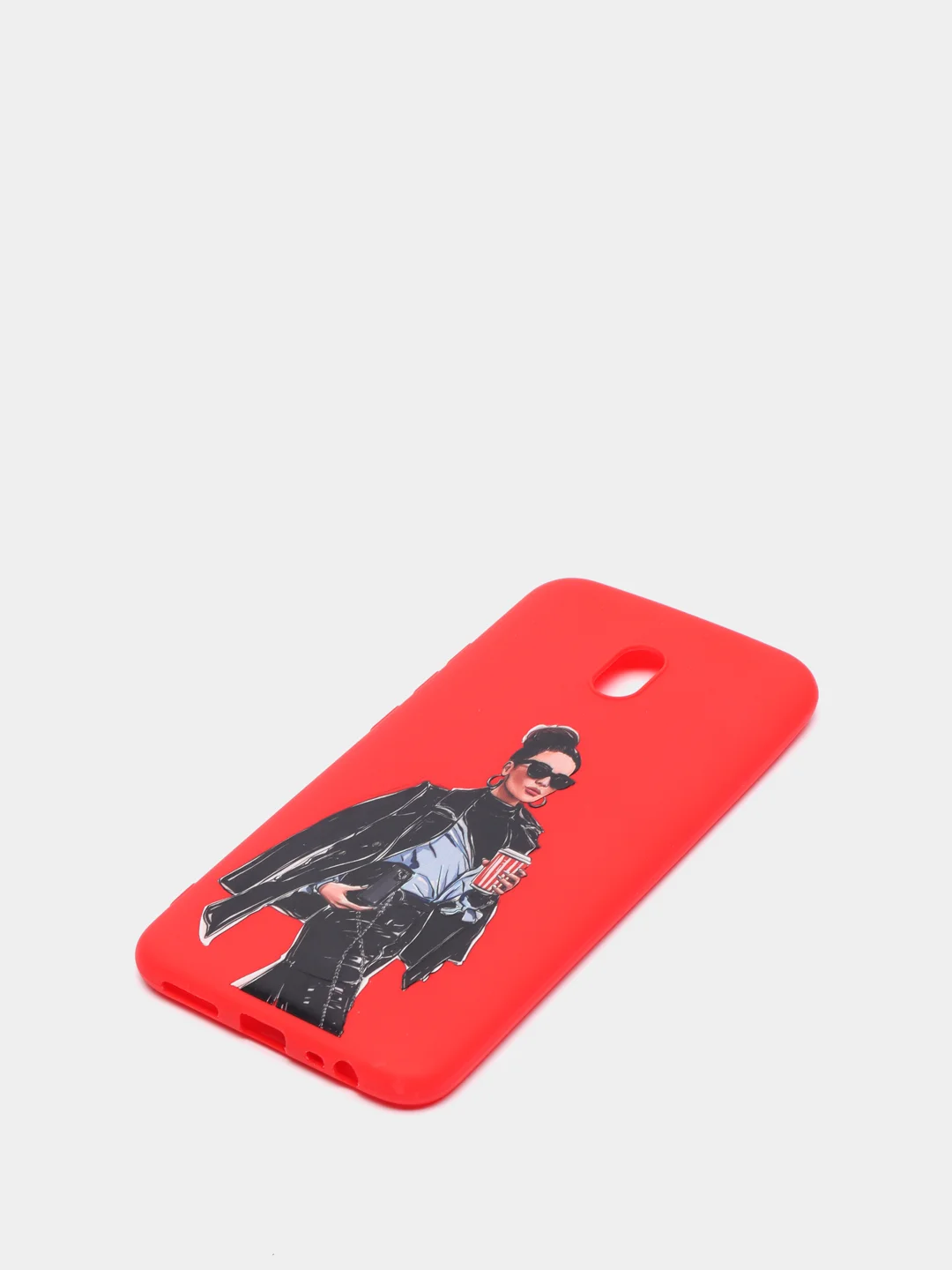 Бордовый чехол Xiaomi Redmi 8A