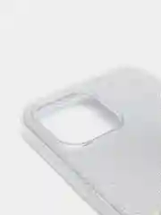 Серебряный чехол блестящий для iPhone 13 Pro Max