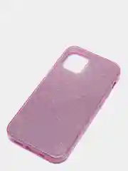 Сиреневый чехол блестящий iPhone 12 Mini