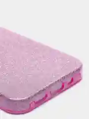 Сиреневый чехол блестящий iPhone 12 Mini