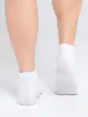 Белый носки мужские короткие