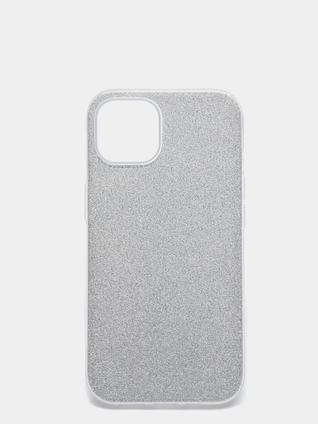 Серебряный чехол блестящий IPHONE 13