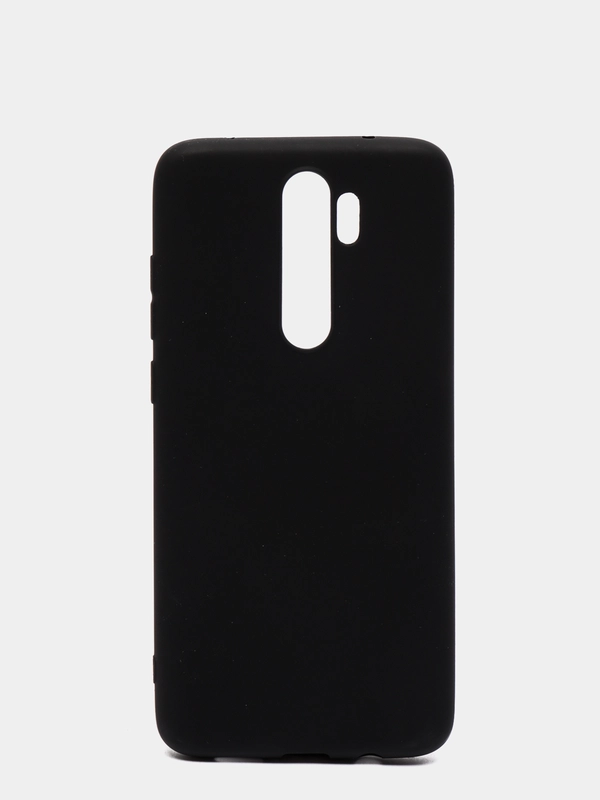 Чехол Xiaomi Redmi Note 8 Pro черный, силиконовый (Сяоми Редми Нот 8 Про)