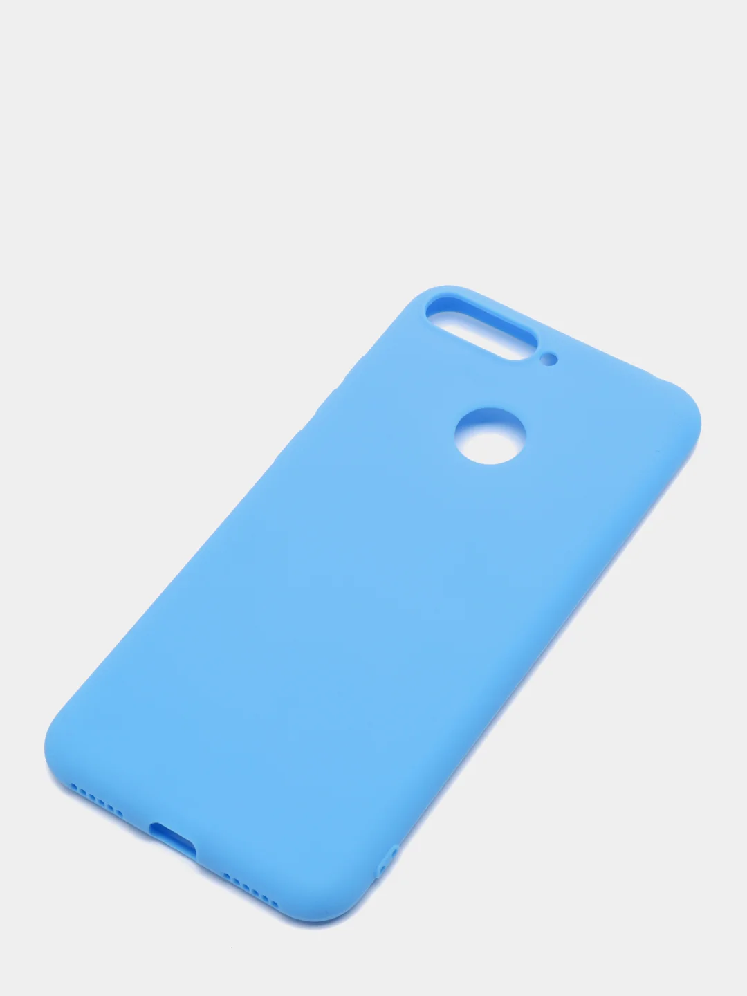Голубой чехол Huawei Honor 7C / 7A Pro / Y6 2018 / Y6 Prime 2018