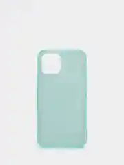 Бирюзовый чехол блестящий iPhone 12, 12 Pro