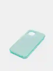 Бирюзовый чехол блестящий iPhone 12, 12 Pro