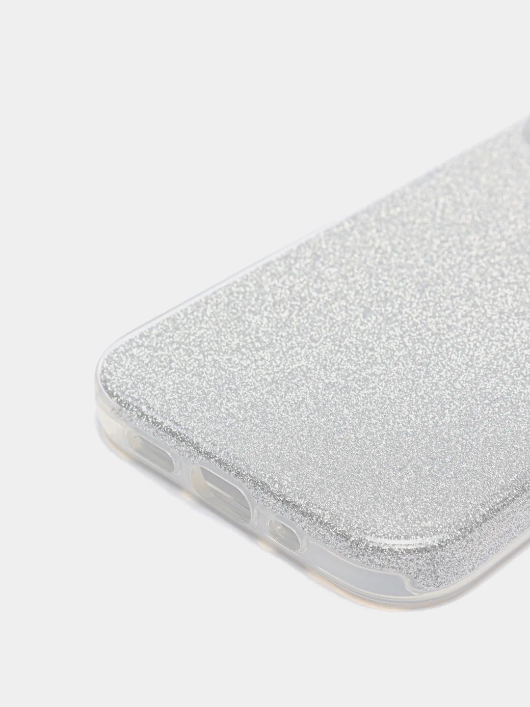 Серебряный чехол блестящий Iphone 13 Mini