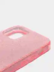 Розовый чехол блестящий iPhone 12, 12 Pro