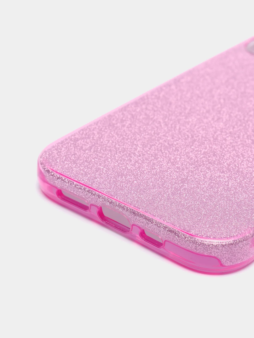 Сиреневый чехол блестящий IPHONE 13