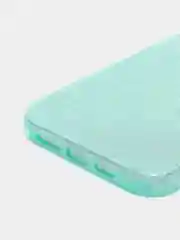 Бирюзовый чехол блестящий для iPhone 13 Pro Max