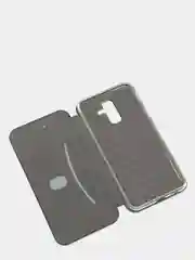 Угольный чехол книжка SAMSUNG A6 PLUS / A6 2018 +