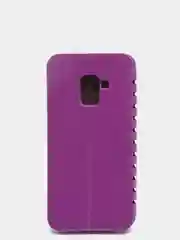 Фиолетовый чехол книжка SAMSUNG A8 2018