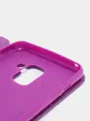 Фиолетовый чехол книжка SAMSUNG A8 2018