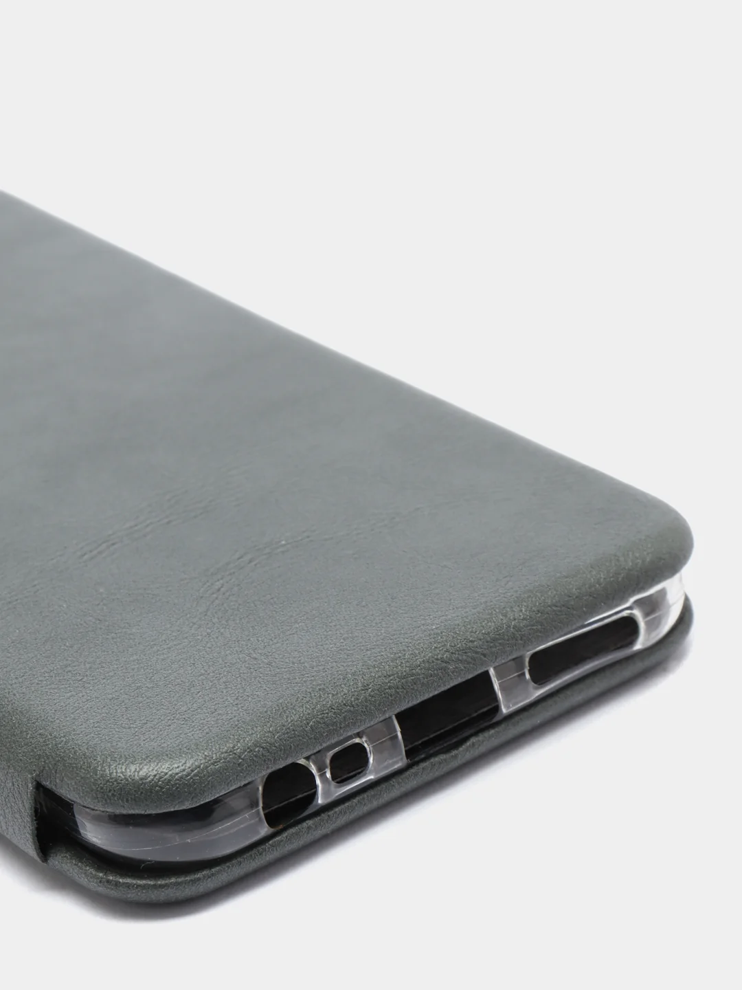 Серый меланж чехол-книжка Xiaomi Redmi 8A