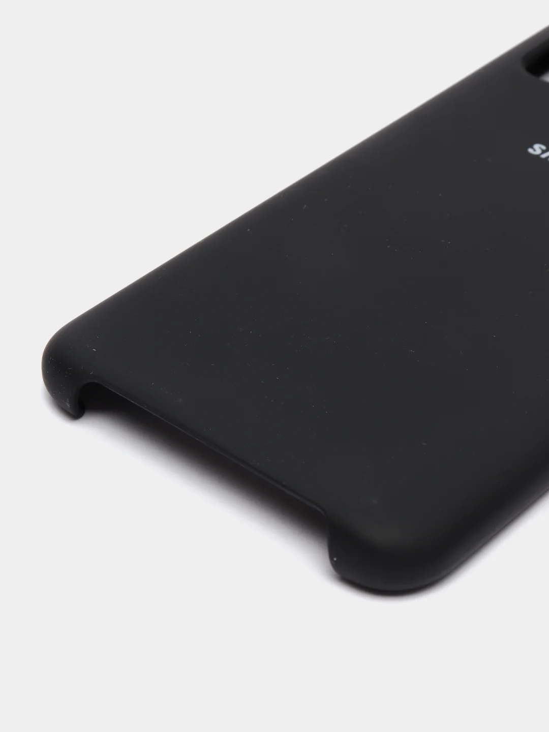 Черный чехол с бархатом внутри Samsung A20 / A30
