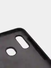 Черный чехол с бархатом внутри Samsung A20 / A30
