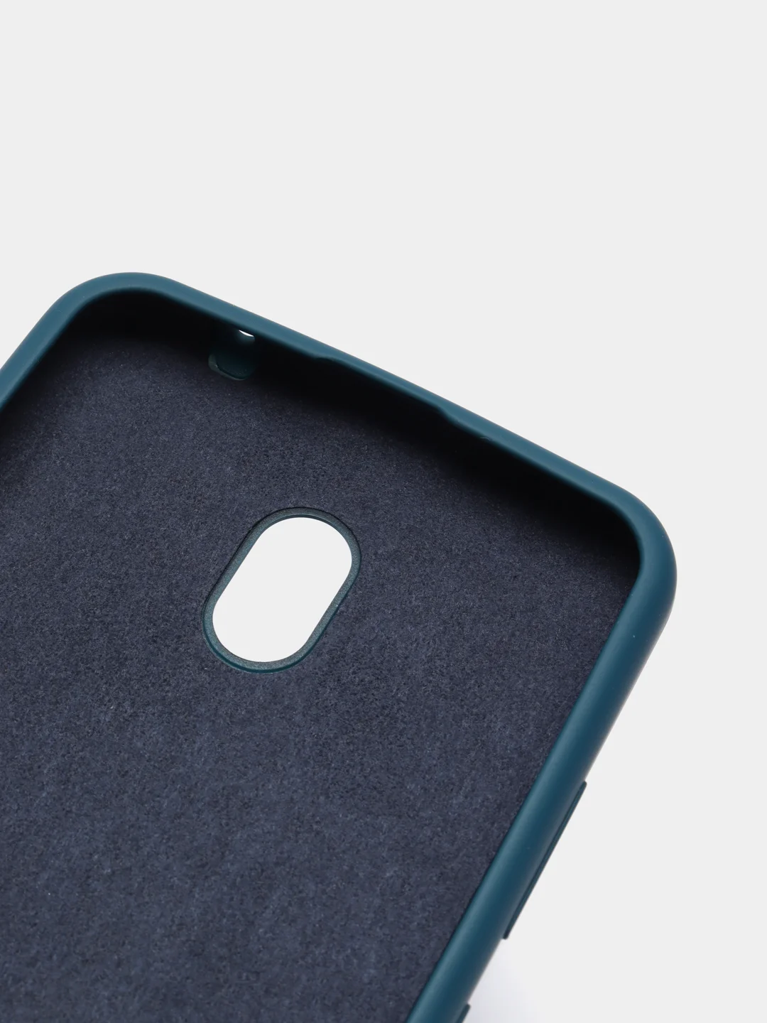 Синий меланж чехол с бархатом внутри для XIAOMI REDMI 8A