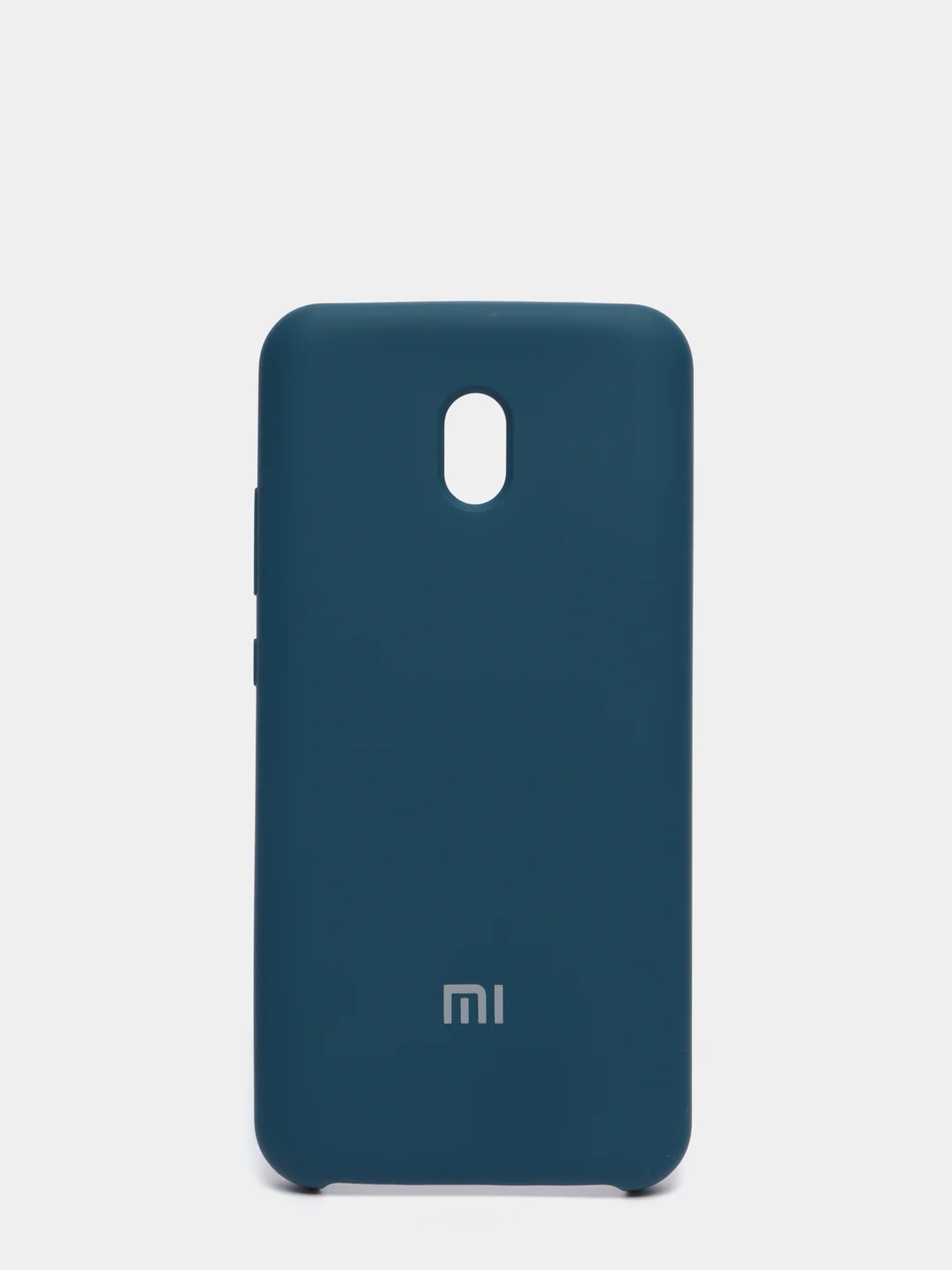 Синий меланж чехол с бархатом внутри для XIAOMI REDMI 8A