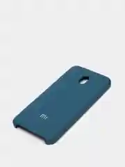 Синий меланж чехол с бархатом внутри для XIAOMI REDMI 8A