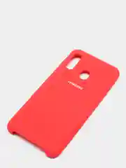 Красный чехол с бархатом внутри Samsung A20 / A30