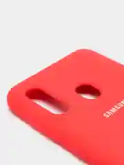Красный чехол с бархатом внутри Samsung A20 / A30