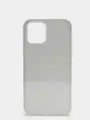 Серебряный чехол блестящий iPhone 12, 12 Pro